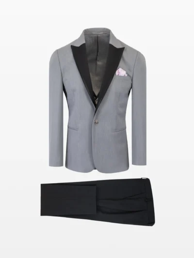 Peak Lapel Grey Tuxedo