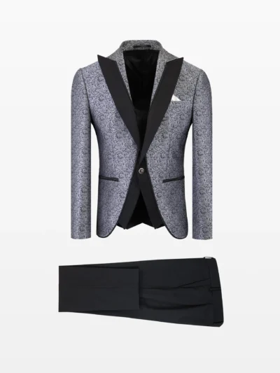 Paisley grigio Tuxedo