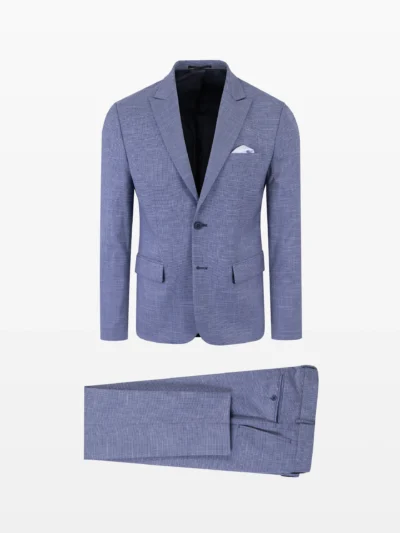 Costum Inedit Grayish Blue